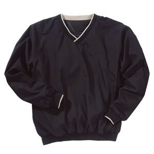 Cutter & Buck Men's Black Vintage Golf Windbreaker